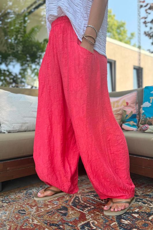 Tasha Damask Bloom Pant Watermelon